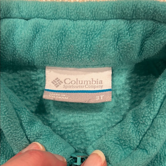 Columbia Kids' Aqua Fleece Jacket 3T - Picture 2 of 4